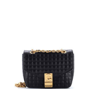 Celine C Bag Quilted Leather Small #223368C95B